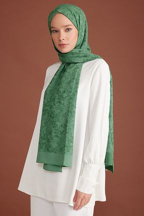 شال سبز زنانه پلی استر Belli - کد 886452239