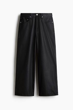 شلوار جین مشکی مردانه پاچه گشاد H&M - کد 886207690