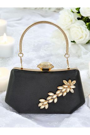 کیف مجلسی مشکی زنانه فلزی Biçanta - کد 886219567