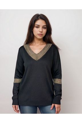پلیور مشکی زنانه Relaxed T Guel - کد 886223973