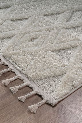 فرش بژ آنتی آلرژی SİMEREV HALI HOME CONSEPT - کد 858456204