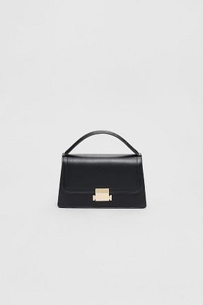 کیف دوشی مشکی زنانه پلی اورتان NBİBAGS - کد 886235259