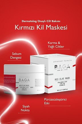 ماسک صورت همه انواع پوست Baga - کد 472903893