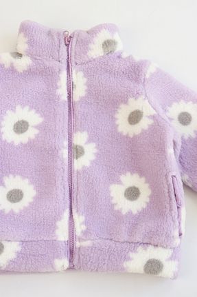 کاپشن بنفش بچه گانه رگولار Pijamella - کد 886339557