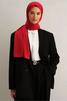 شال زرشکی زنانه Medine İpeği Armine - کد 732015430