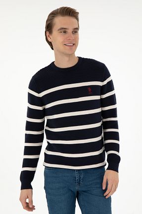 پلیور سرمه ای مردانه ساده U.S. Polo Assn. - کد 886406947