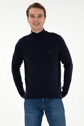 پلیور سرمه ای مردانه ساده U.S. Polo Assn. - کد 886538846