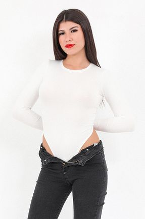 بادی نباتی زنانه یقه دوچرخه GİYSA - کد 877641159