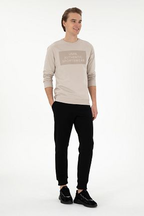 شلوار کرمگن مشکی مردانه Comfort U.S. Polo Assn. - کد 886429023