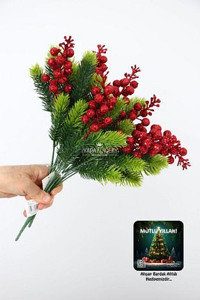 گل خشک و مصنوعی قرمز Yapay Çiçek Deposu - کد 885488848