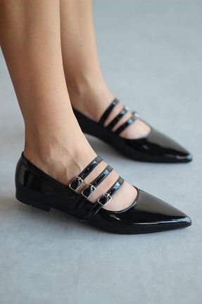 بابت مشکی زنانه چرم مصنوعی Mida Shoes - کد 843994607
