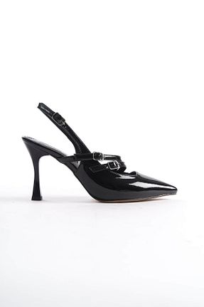 کفش پاشنه بلند کلاسیک مشکی زنانه پاشنه نازک shoe for me - کد 886556880