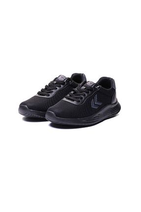 کفش پیاده روی مشکی زنانه چرم مصنوعی hummel - کد 475324655