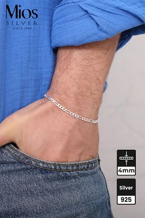 دستبند نقره زنانه 925 عیار Mios Silver - کد 884314621