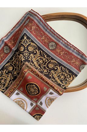 روسری قهوه ای پنبه ای Bonjela - کد 886470968
