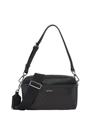 کیف دوشی مشکی زنانه پلی اورتان Calvin Klein - کد 883426552