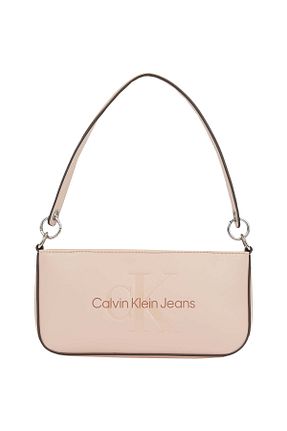 کیف دوشی صورتی زنانه چرم مصنوعی Calvin Klein - کد 883426642