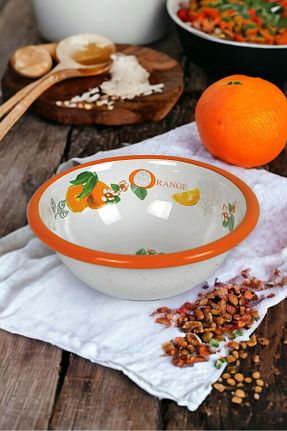 کاسه نارنجی 1 پارچه İnci Emaye - کد 886470351