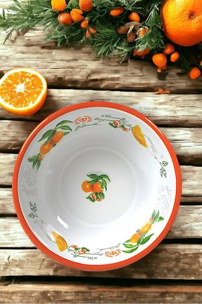 کاسه نارنجی 1 پارچه İnci Emaye - کد 886473539