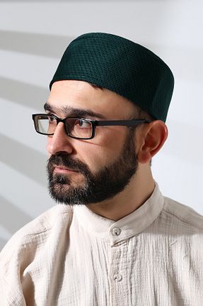 کلاه سبز مردانه مخمل ihvanonline - کد 886505122