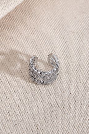 گوشواره غضروفی جواهر مردانه روکش طلا Süspüs Accessories - کد 886601313
