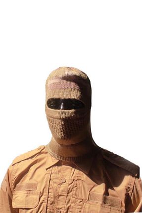 ماسک پارچه ای بژ SİNGLE SWORD - کد 827757115