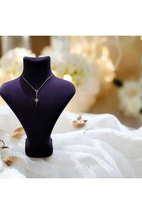 گردنبند استیل ( فولاد ) زنانه استیل (فولاد) feyza collection - کد 886600891