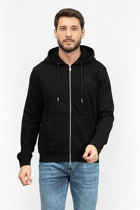 سوئیشرت مشکی مردانه ساده Karl Lagerfeld - کد 890475607