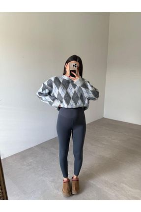 شلوارک و برمودا طوسی زنانه لیکرا Bade Butik - کد 886564691