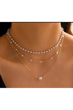 گردنبند مروارید رنگی مروارید فرهنگی MEVAFA - کد 886591864