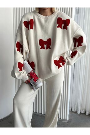 لباس قرمز زنانه تریکو Butik - کد 886586512