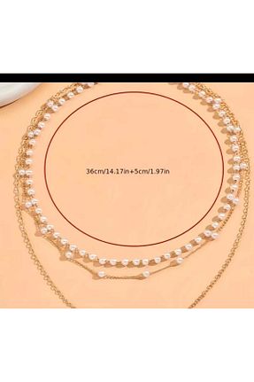 گردنبند مروارید رنگی مروارید فرهنگی MEVAFA - کد 886591864