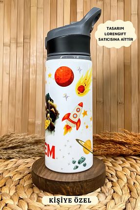 بطری آب و قمقمه رنگی Loren - کد 886615801