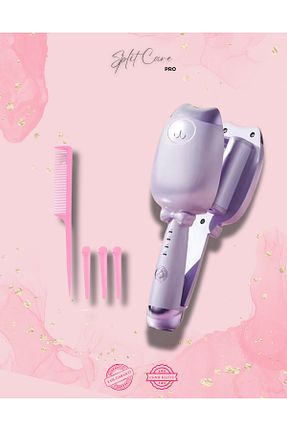 اتو فر کننده مو صورتی Seramik Plaka SplitCare PRO - کد 864709879