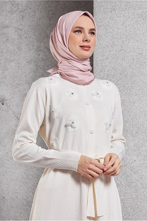 روسری صورتی پلی استر Alvina - کد 886652959