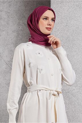 روسری صورتی پلی استر Alvina - کد 886652921