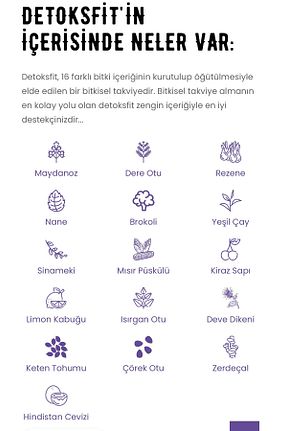 سایر چای های گیاهی DETOKSFİT - کد 834389997