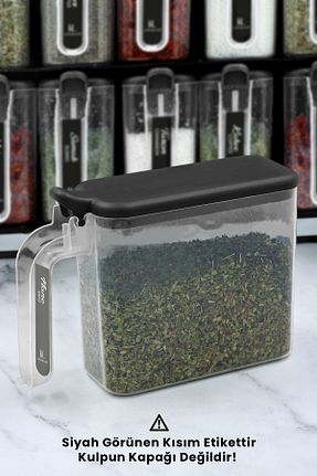 قفسه ادویه جات مشکی Kitchen Life - کد 811978868