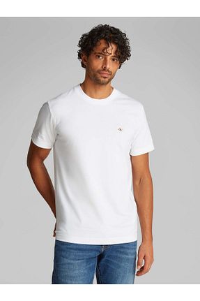 تیشرت سفید مردانه رگولار Calvin Klein - کد 886682576