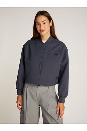 کت آبی زنانه رگولار Calvin Klein - کد 887248607