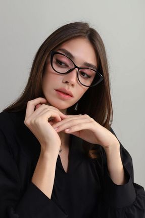 عینک محافظ نور آبی نارنجی زنانه شیشه LOOKUP NEW - کد 829733538