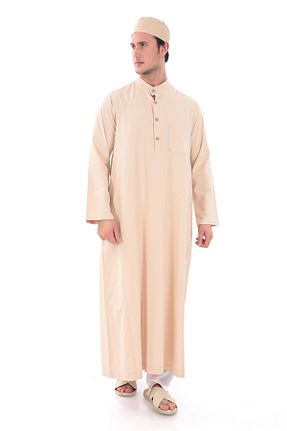پیراهن بژ مردانه رگولار Suffa - کد 886547038