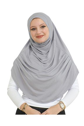 روسری سرمه ای پنبه ای Modish Group - کد 886710339