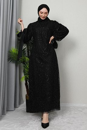 لباس حجاب مشکی زنانه Kalem giz astore - کد 886706475