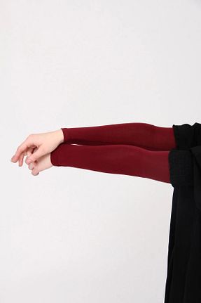 دستکش زرشکی زنانه لیکرا LUSSURİA - کد 886709159