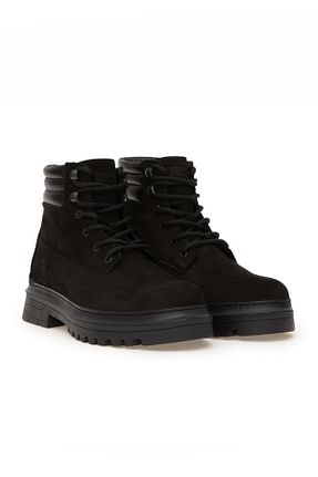 بوت / نیم بوت مشکی مردانه پاشنه تخت U.S. Polo Assn. - کد 886706483