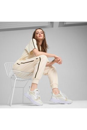 کفش اسنیکر سفید زنانه بند دار Puma - کد 846053999
