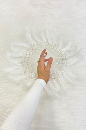 عقد و عروسی و حنابندان سفید ZEYMERADE - کد 884875767