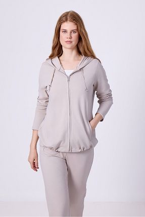 سوئیشرت طوسی زنانه ساده Masha Kate - کد 884850857