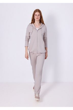 شلوار طوسی زنانه بافتنی Masha Kate - کد 884848592